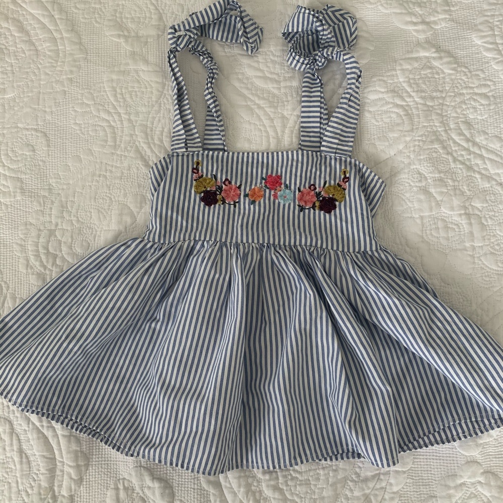 ZARA Floral/Striped Blouse